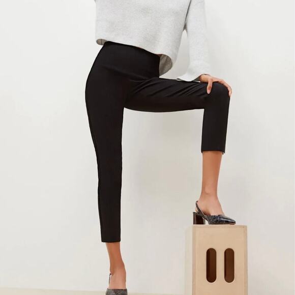 M.M. Lafleur The Marais Power Stretch Pant In Black Size 4 - Picture 1 of 12